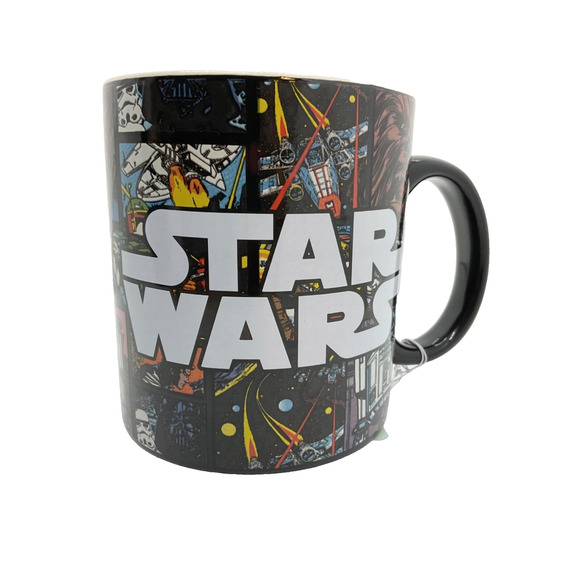 Star Wars 20 oz. Coffee Mug Lucas Films LTD Microwave Dishwasher Safe NWT - Picture 1 of 8
